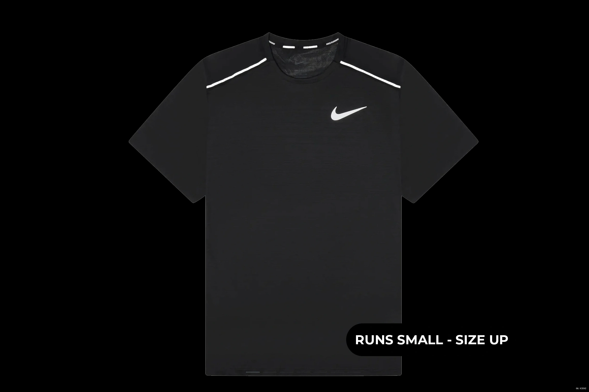 Shirt Miler Black 1.0 Nike Dri-Fit T 0710